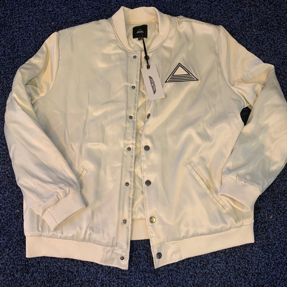 White Satin Jacket